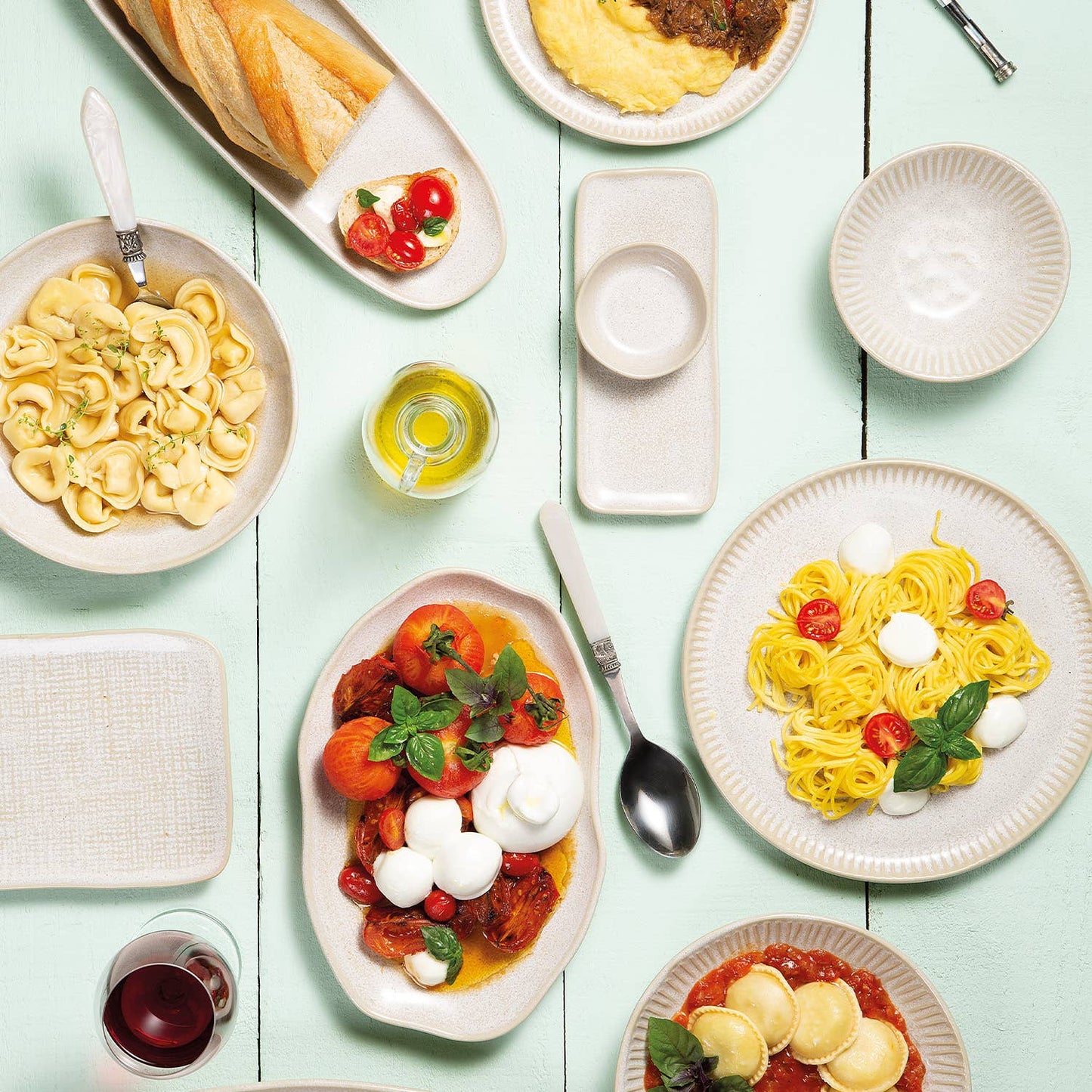 Shallow Oval Platter