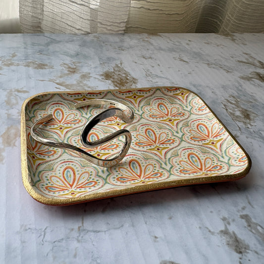 Simple Tray | Moroccan Damask