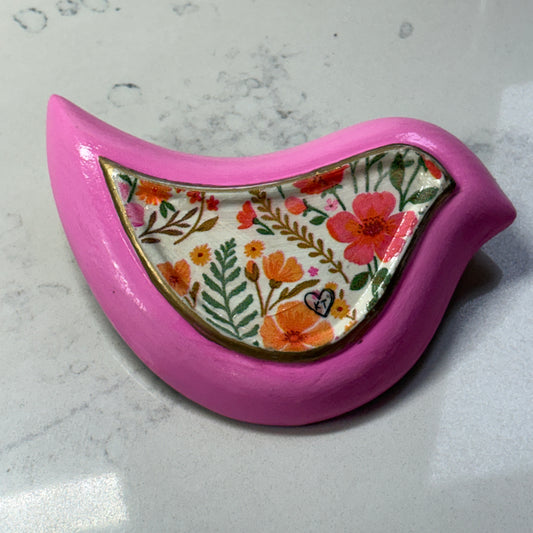 Little Bird Trinket Dish - Liberty Orange