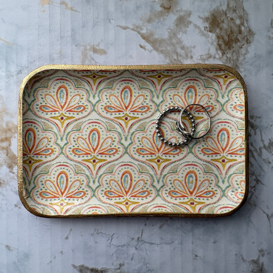 Simple Tray | Moroccan Damask