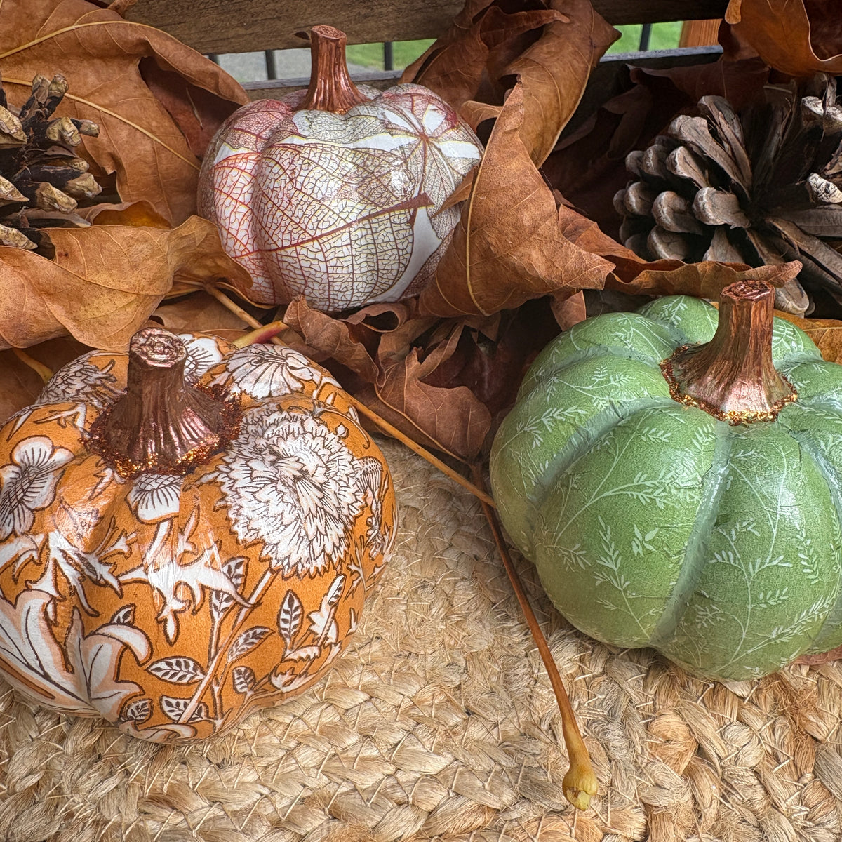 Medium Pumpkin (Fall 2026) - Orange Foliage