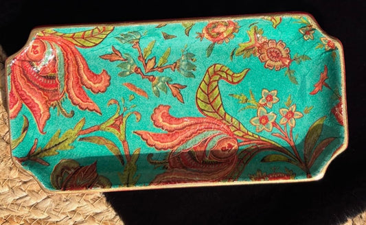 Orleans Catch-all Tray (Green Plumage)