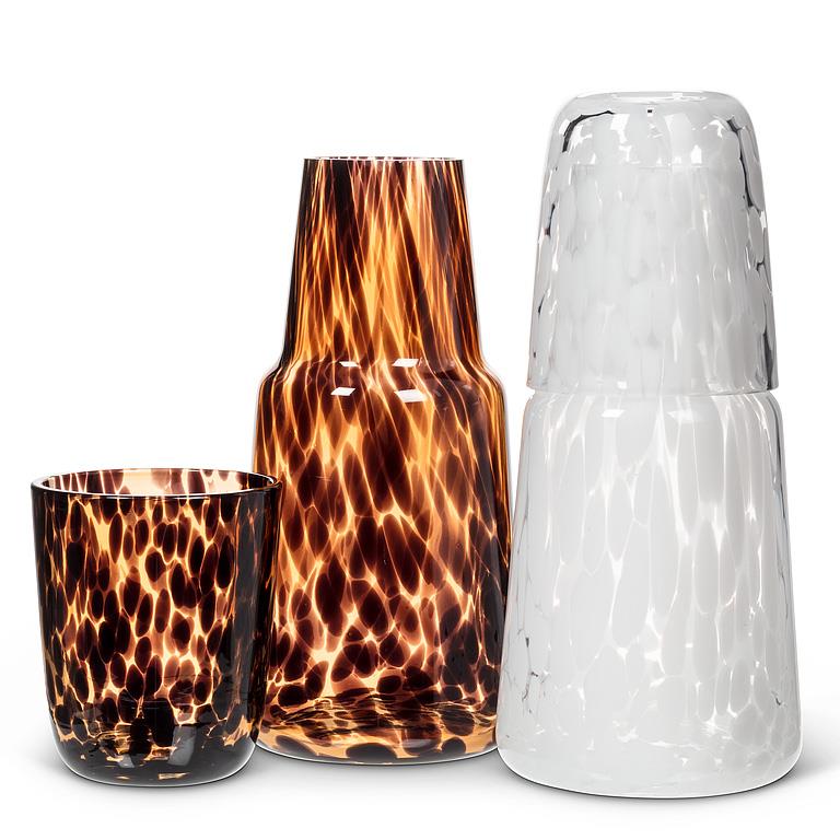 Fused Dots Bedside Carafe & Cup