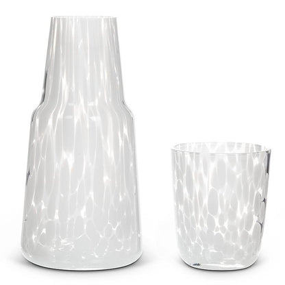 Fused Dots Bedside Carafe & Cup