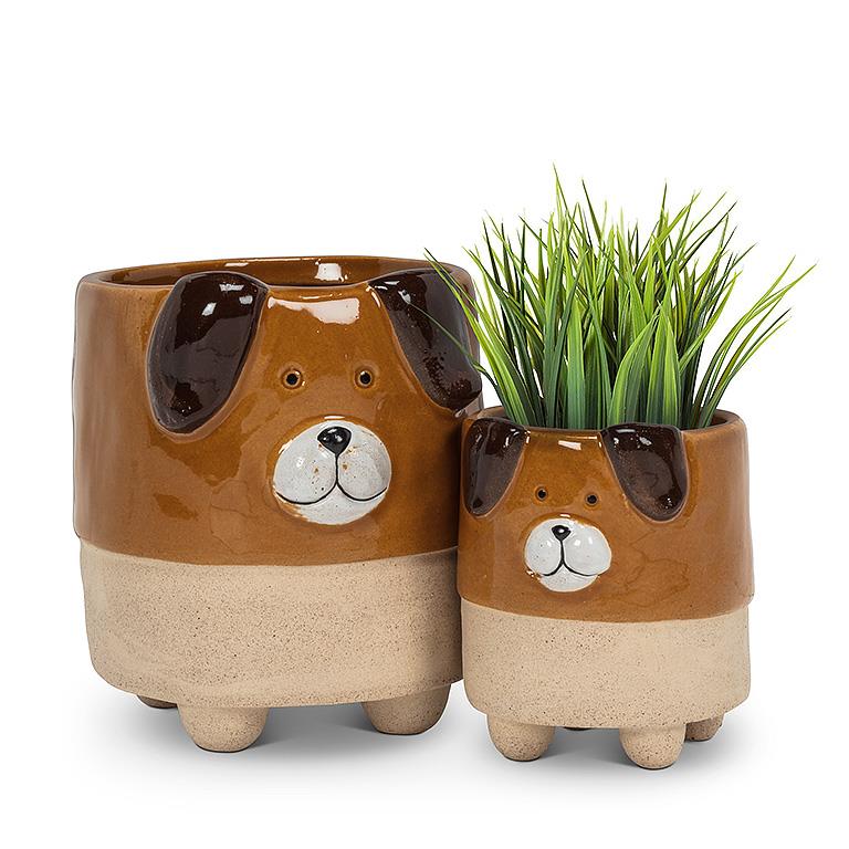 Dog on Legs Planter (Small)
