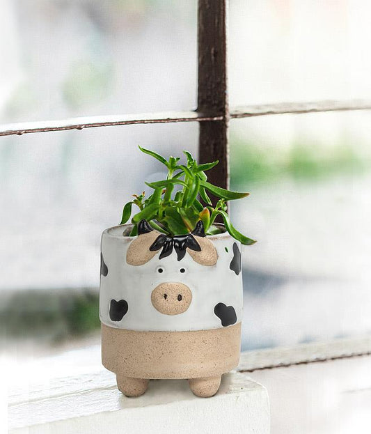 Cow on Legs Planter (Small)