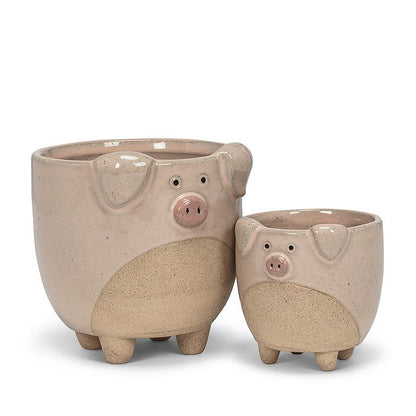 Pig on Legs Planter (Small)