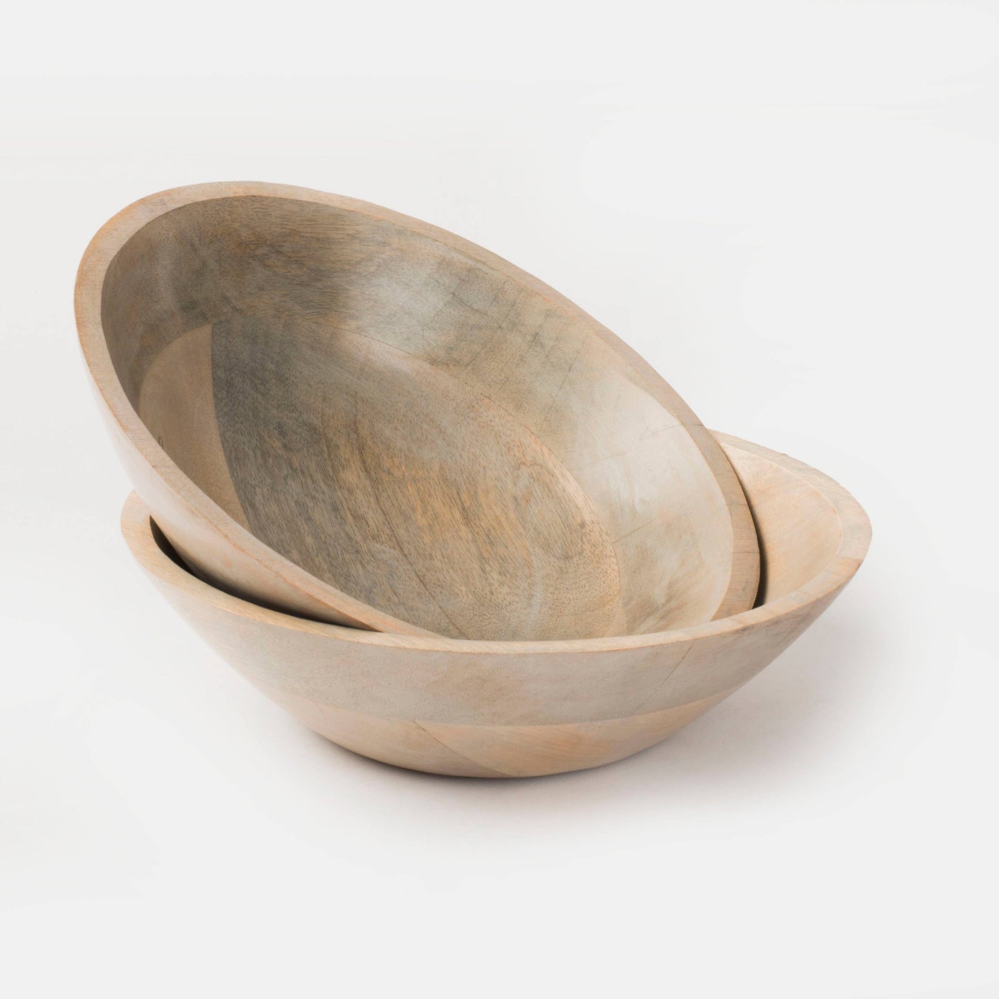 Woodform Stackable Bowls (Rustic Gray)
