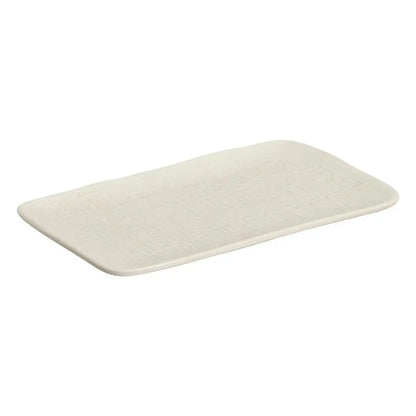Juta Rectangular Platter Medium 10.63 x 6.3 " Clay