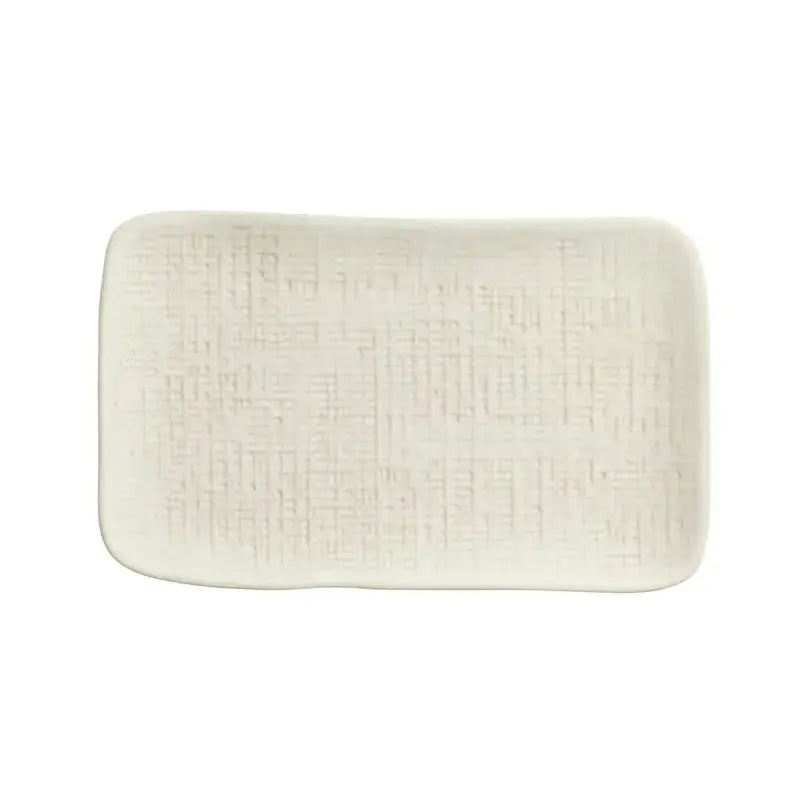 Juta Rectangular Platter Medium 10.63 x 6.3 " Clay