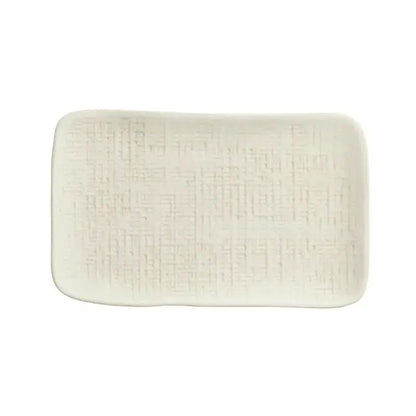 Juta Rectangular Platter Medium 10.63 x 6.3 " Clay