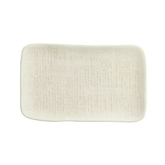 Juta Rectangular Platter Medium 10.63 x 6.3 " Clay