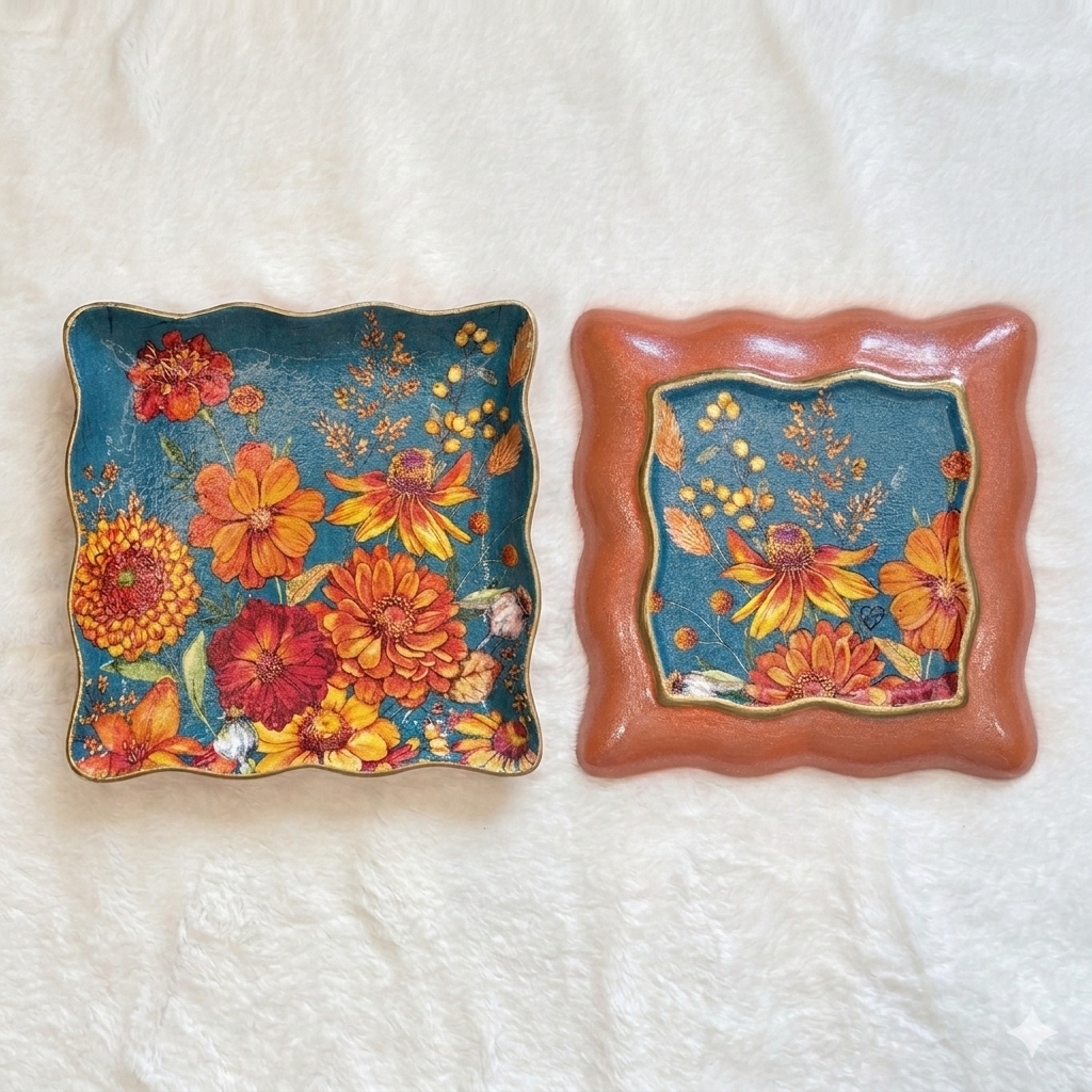 Scalloped Catch-All Tray