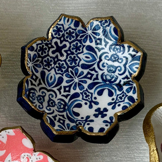 Petite Ring Dish — Blue Poppy Home - Bold Blue