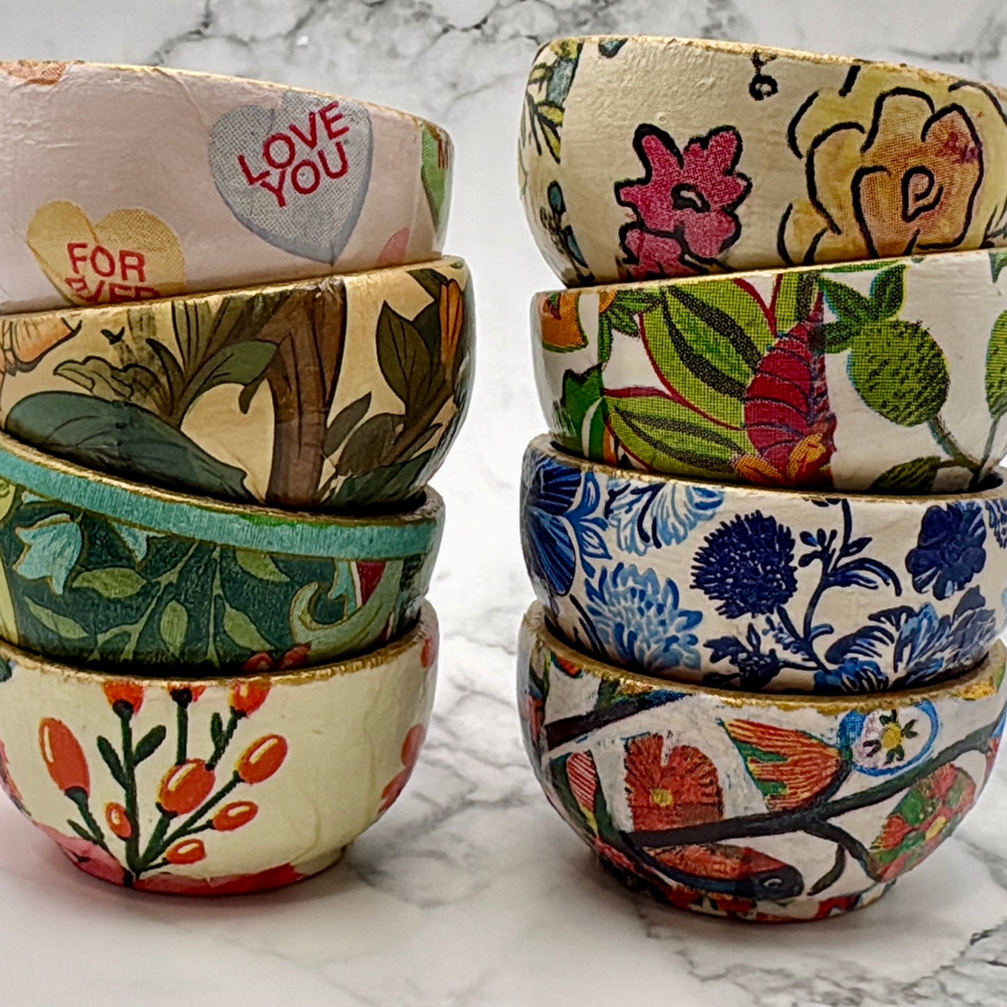Decoupage Ring Bowl (Handmade)