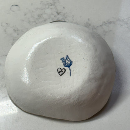 Pebble Dish (Blue Toile)
