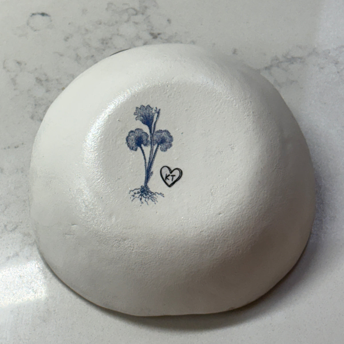 Pebble Dish (Blue Dragonfly)