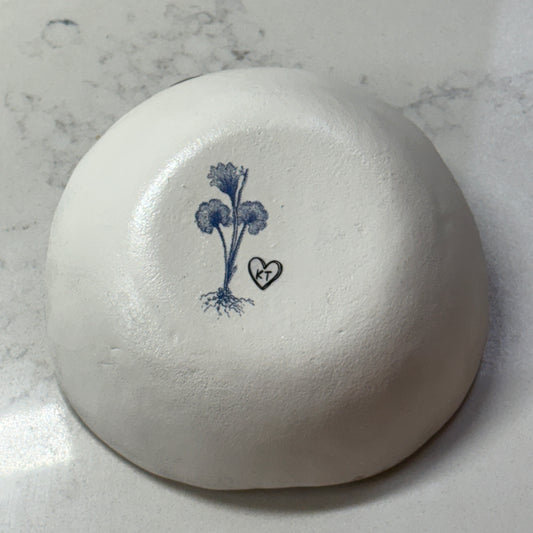 Pebble Dish (Blue Dragonfly)