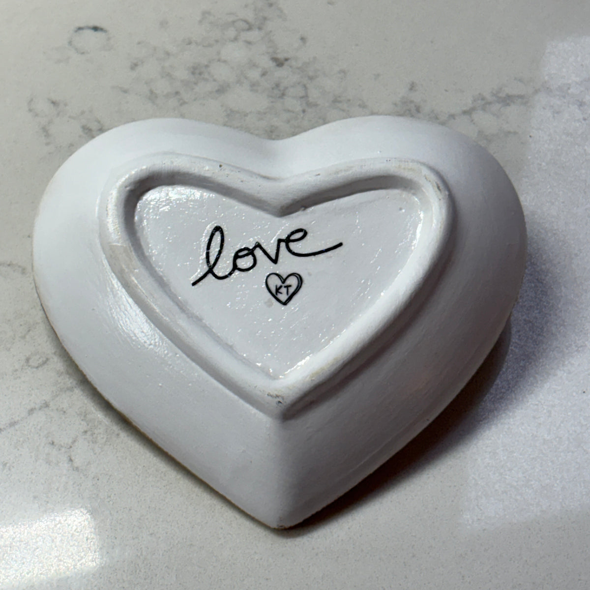 Heart Trinket Dish - Love (2)