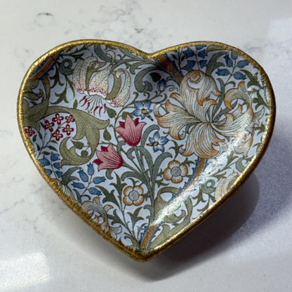 Heart Trinket Dish - Art Deco