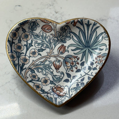 Heart Trinket Dish - Gatsby Blue