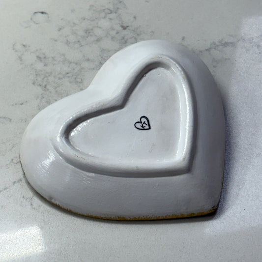 Heart Trinket Dish - Bold Floral
