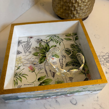 Collector's Valet Box — Blue Poppy Studio (Victorian Botanical)