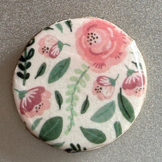 Decoupaged Refrigerator Magnet