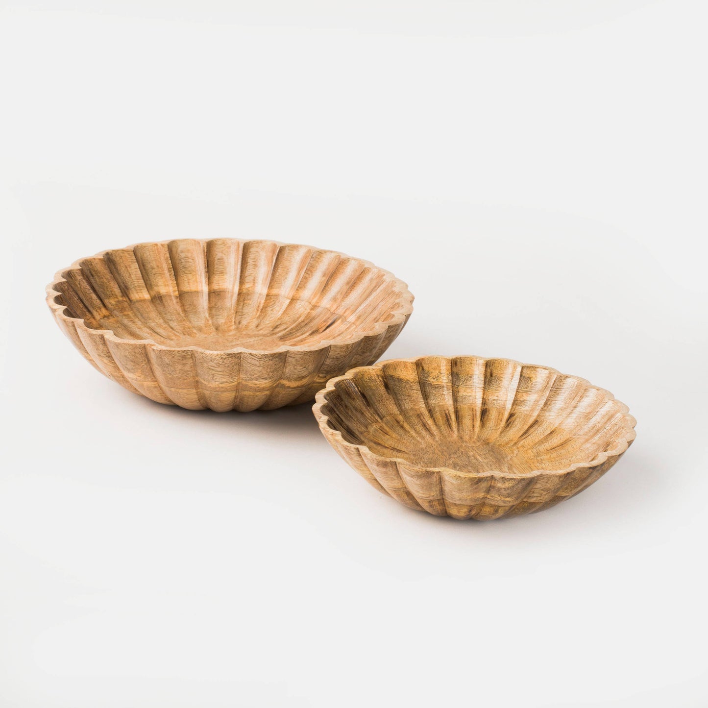Scallop Serenity Bowls (Natural)
