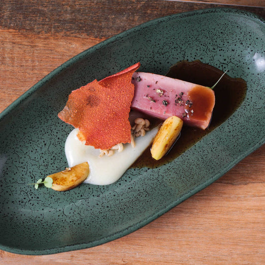 Deep Oval Platter | Green